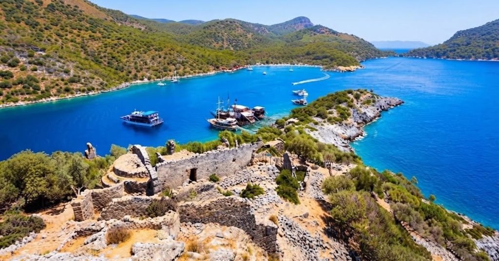 Fethiye Turkey vacation spot with blue water and outdoor adventures